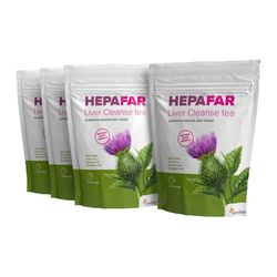 Hepafar Liver Cleanse tea 1+3 ZDARMA – čaj na čištění jater pro účinou detoxikaci | Sensilab