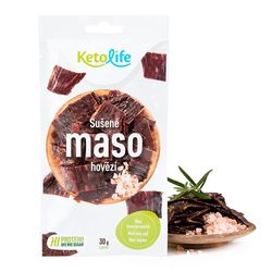 KetoDiet CZ s.r.o. Sušené maso – hovězí