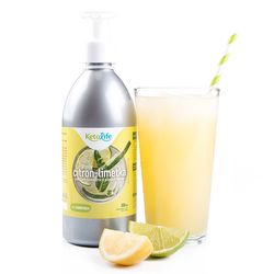 KetoLife Low Carb sirup – příchuť citron-limetka (500 ml)
