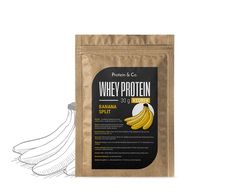 Protein&Co. AKCE CFM WHEY PROTEIN 80 – 30 g Příchuť 1: Banana split