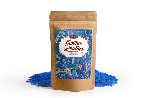 zKokosu Modrá spirulina Velikost: 10g