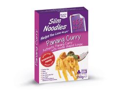 Slim Noodles  Hotové jídlo s asijskou omáčkou - zeleninové Panang Kari 250 g