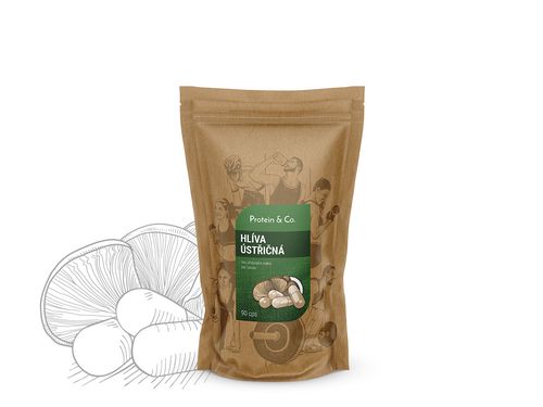 Protein&Co. Hlíva ústřičná 500 mg - 90 kapslí