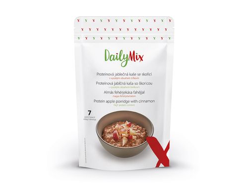 DailyMix Proteinová jablečná kaše se skořicí (7 porcí)