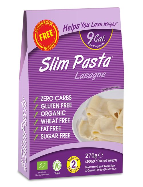 Slim Pasta  konjakové lasagne BIO 270 g
