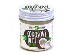 Purity Vision Bio KOKOSOVÝ OLEJ BEZ VŮNĚ 120 ml