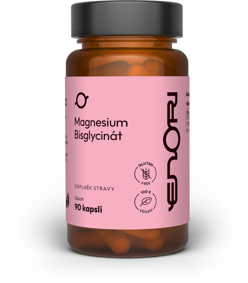 Enori Magnesium Bisglycinát, 90 kapslí