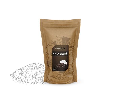 Protein&Co. BIO chia semínka 200g Množství: 200g