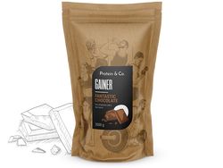 Protein&Co. Gainer 2 kg Příchuť 1: fantastic chocolate