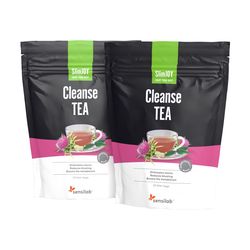 Cleanse TEA | 1+1 ZDARMA | 100% přírodní detoxikační čaj, který eliminuje toxiny, snižuje nadýmání a posiluje metabolismus | 2x 20 sáčků na 40 dní