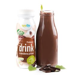 KetoDiet CZ s.r.o. Proteinový drink s čokoládovou příchutí (250 ml – 1 porce)