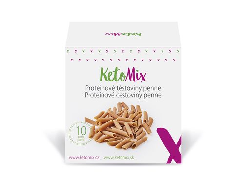 KetoMix Proteinové těstoviny penne (10 porcí) 300 g