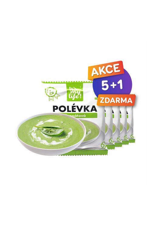 It’s my life! Proteinová polévka špenátová 200g (5 porcí)