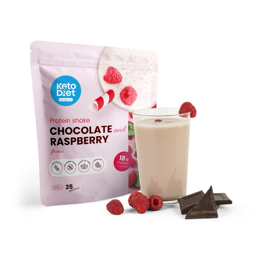 Proteinový nápoj – příchuť čokoláda & malina (35 porcí)