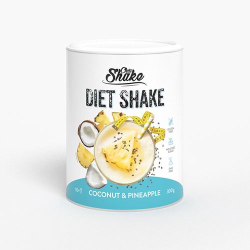 Chia Shake dietní koktejl kokos a ananas, 10 jídel, 300g