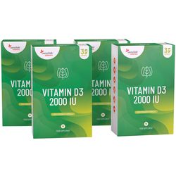 Essentials Vitamin D3 2000 IU 1+3 ZDARMA