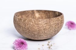 Kokosová miska NATURAL M | zKokosu Velikost: M