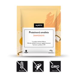 MyKETO Proteinová omeleta žampiónová 5×40g