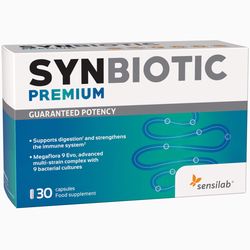 Synbiotická probiotika (10denní program) – kultury bakterií mléčného kvašení Megaflora 9 Evo – 90krát účinnější – technologie ProbioAct | Sensilab