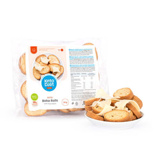 Keto Bake Rolls s parmezánem (50 g)