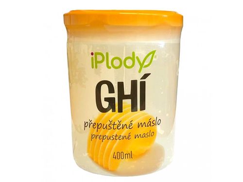 IPlody Ghí přepuštěné máslo 400 ml