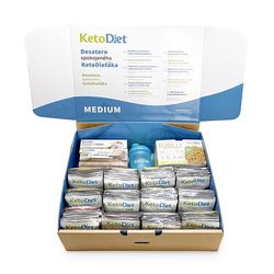 KetoDiet 3 týdenní balíček MEDIUM 1. krok - 100% česká keto dieta