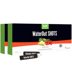 WaterOut Shots | 1+1 ZDARMA | Shoty na odvodnění organismu a pro rychlé hubnutí | Pomají snížit zadržování vody | 20denní program | SlimJOY