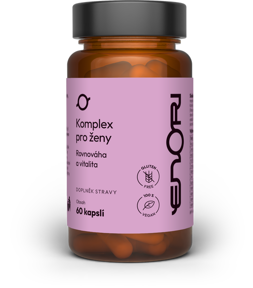 Enori Komplex pro ženy, Rovnováha a vitalita, 60 kapslí
