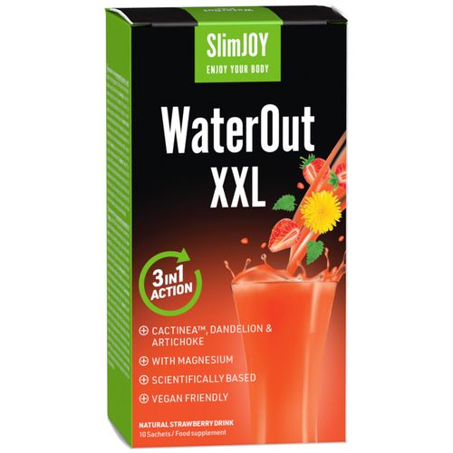 WaterOut XXL | Silnější receptura | Efektivní hubnutí a odvodnění organismu | Nyní 4 účinky v 1 | Program na 10 dní | SlimJOY