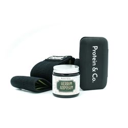 Protein&Co. Akční balíček - Herbum + booty band (lehký odpor) +Pill box - krabička na kapsle