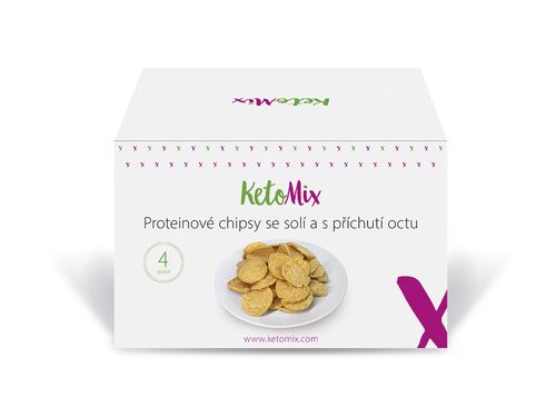 Proteinové chipsy – sůl a ocet (4 porce)