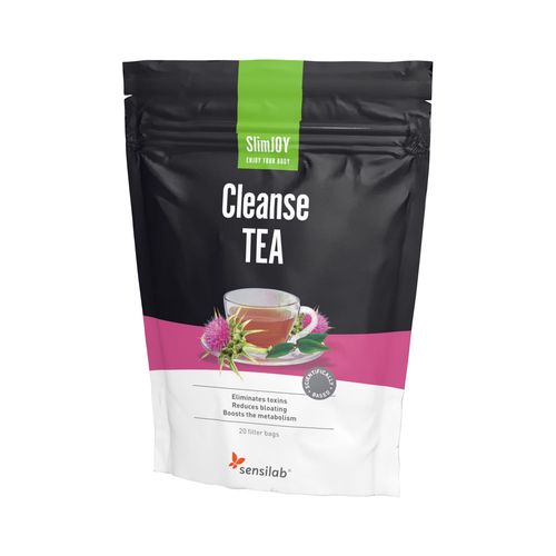 Cleanse TEA | 100% přírodní detoxikační čaj, který eliminuje toxiny, snižuje nadýmání a posiluje metabolismus | 20 sáčků na 20 dní