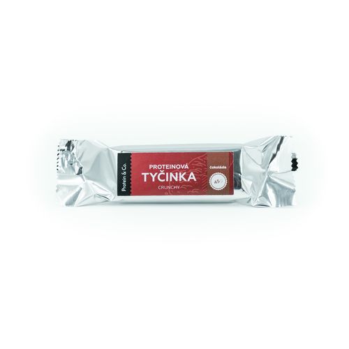 Protein&Co. Proteinová tyčinka crunchy Příchuť: Chocolate 45g