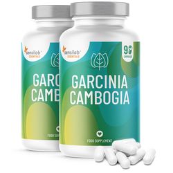 Garcinia Cambogia 1+1 ZDARMA | 1800 mg přírodního extraktu Garcinie Kambodžské s 60 % HCA | Rychllé hubnutí | Sada na 60 dní | Sensilab Essentials