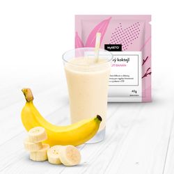 MyKETO Proteinový koktejl s příchutí banán 1 porce, 40g