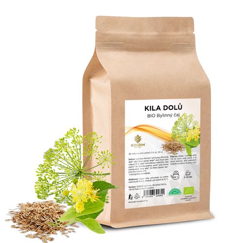 BIO* čaj ovocno-bylinný Kila dolů 30 sáčků x 1,5 g