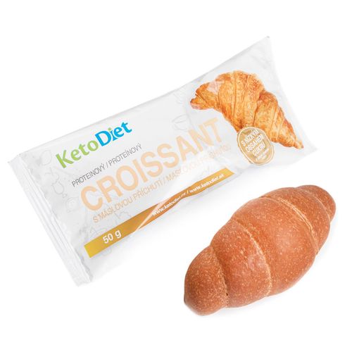 KetoDiet CZ s.r.o. Proteinový croissant s máslovou příchutí (1 kus)