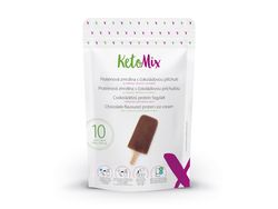 KetoMix Proteinová zmrzlina s čokoládovou příchutí (10 porcí)