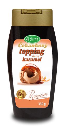 4Slim Čekankový topping - příchuť slaný karamel