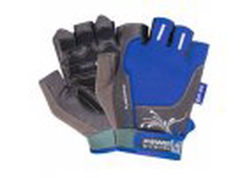 Fitness rukavice WOMANS POWER (POWER SYSTEM) Barva: Modrá, Velikost: XS