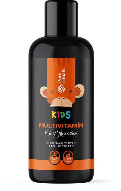 Pure rituals lipozomální Multivitamín pro děti, 200 ml