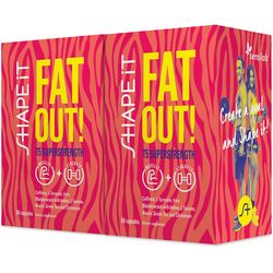Fat Out! T5 - kapsle na hubnutí. Spaluje tuk, zvyšuje hladinu energie, zrychluje metabolismus, potlačuje hlad. 60 kapslí na 30 dní | Sensilab