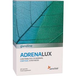 AdrenaLux - Vyrovnávač hladiny kortizolu | Snadnější zvládání stresu | S extraktem z ashwagandhy | 60 kapslí | Sensilab